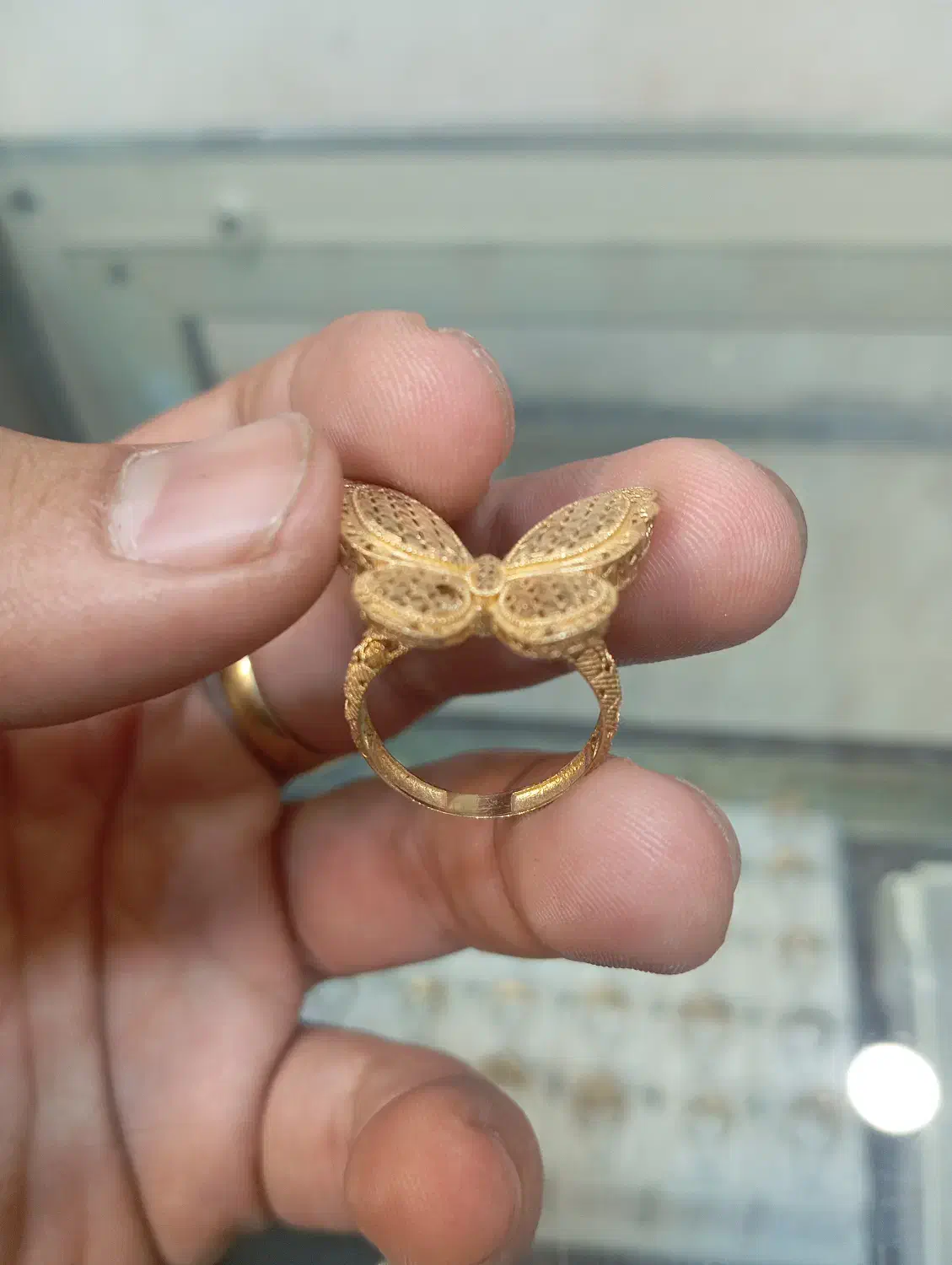 انگشتر طلا 18عیار تنها با 6درصد|جواهرات|جوین, |دیوار