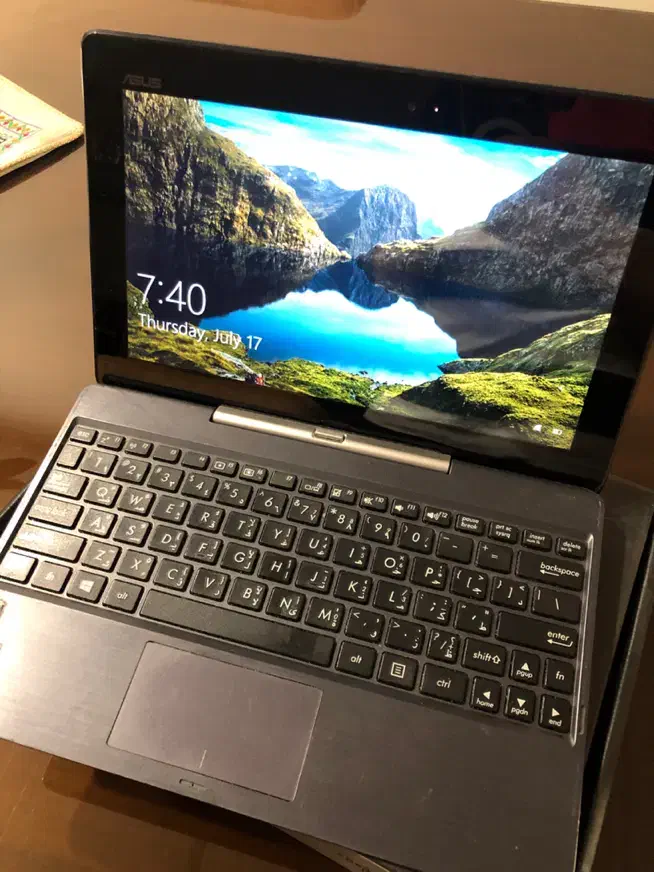 لپ‌تاپ تبلت‌شو Asus t100|رایانه همراه|تهران, اقدسیه|دیوار