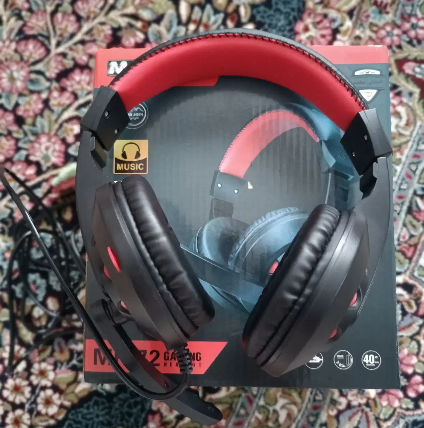 هدفون گیمینگ مدل MR|کنسول، بازی ویدئویی و آنلاین|رشت, کوی حسینی|دیوار
