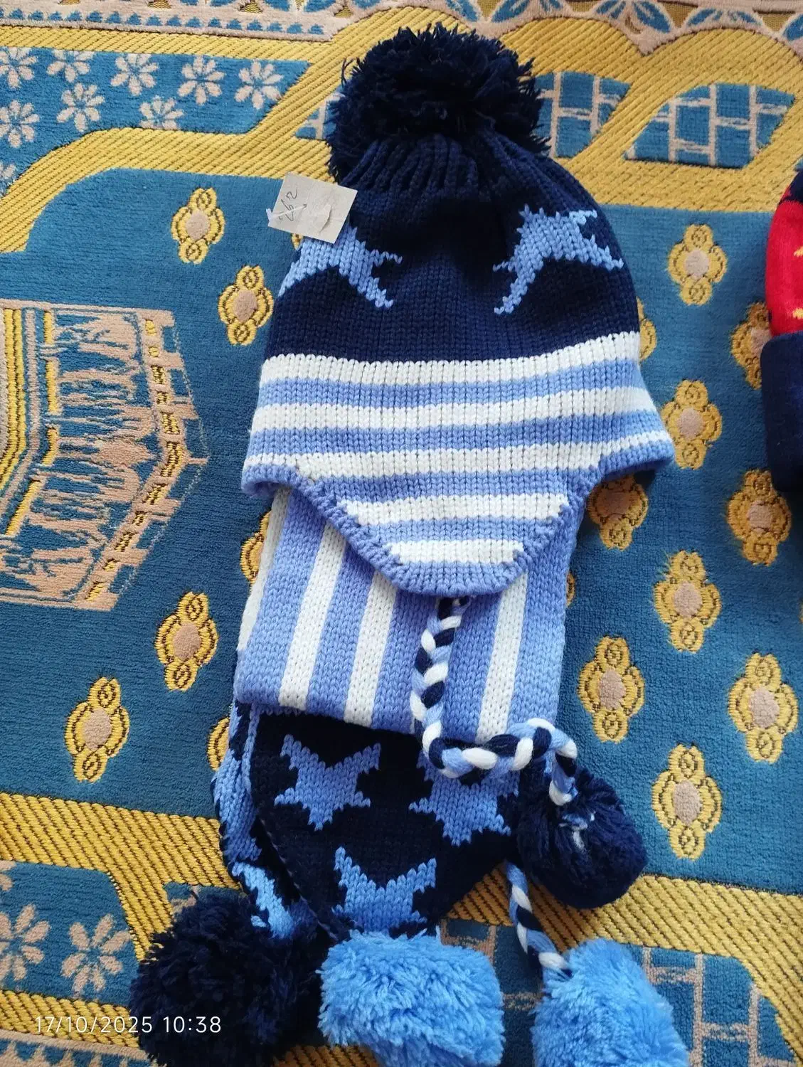 کلاه شال گردن با روسری|کفش و لباس بچه|کرمان, |دیوار