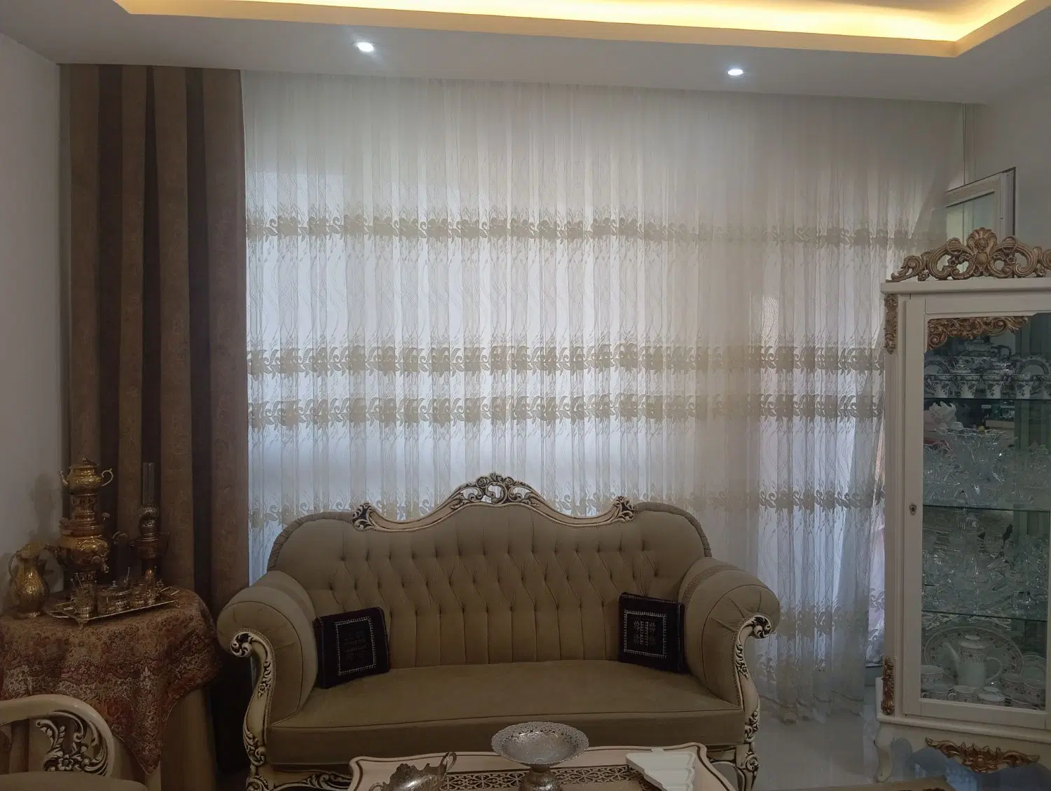 پرده|پرده، رانر، رومیزی|تربت‌حیدریه, کوه سنگی|دیوار