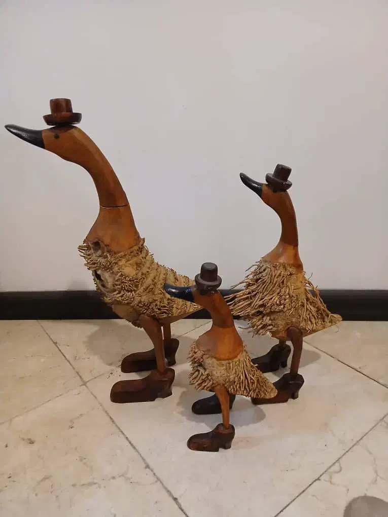 ست اردکای چوبی|صنایع دستی و سایر لوازم تزئینی|تهران, وحیدیه|دیوار