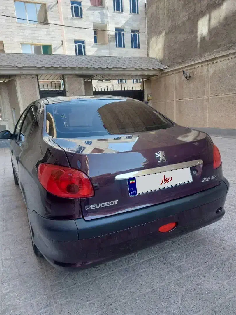 پژو ۲۰۶ sd کم کار|خودرو سواری و وانت|تهران, گلستان (شهرک راه آهن)|دیوار