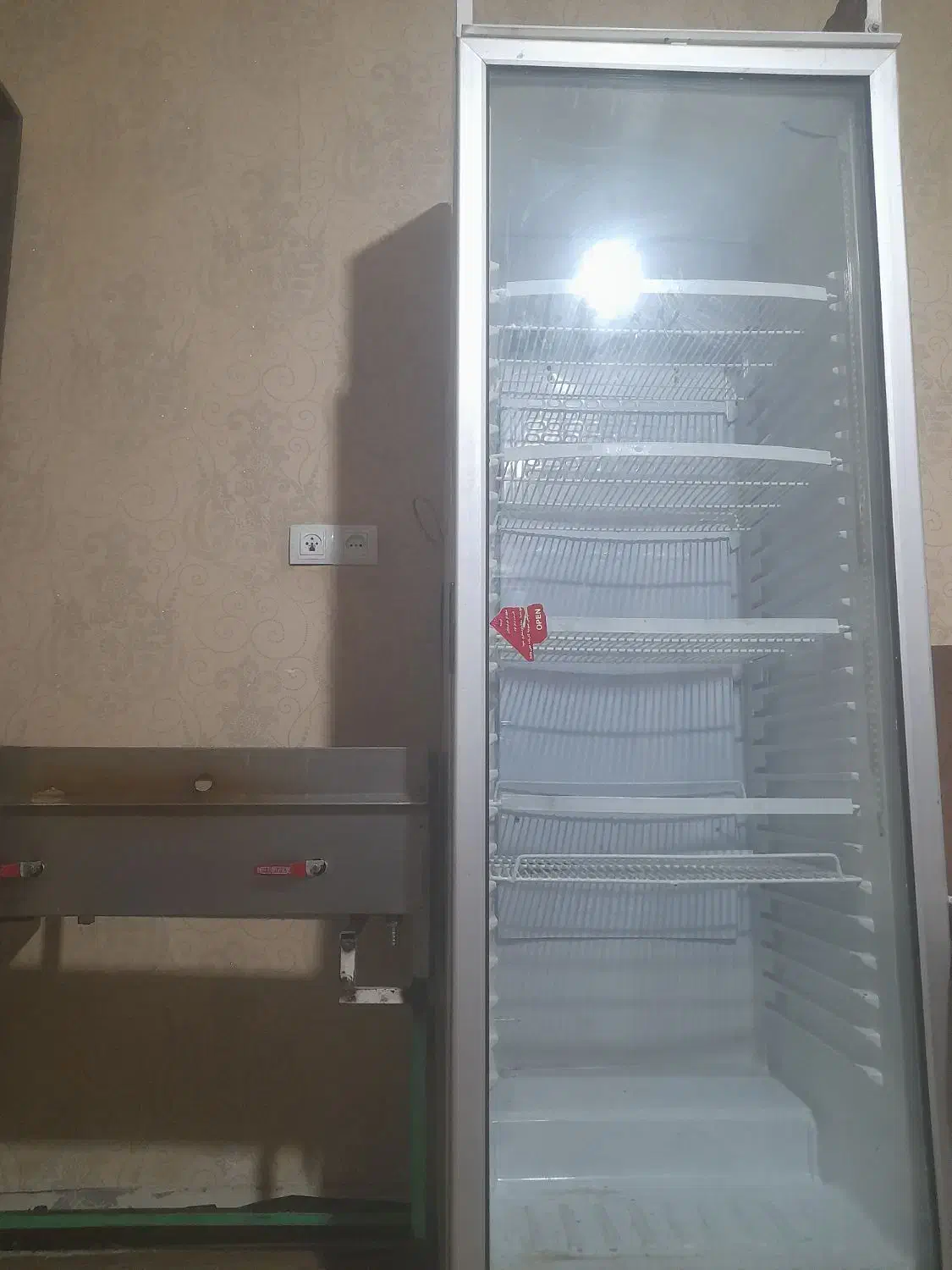 یخچال ایستاده ویترینی|یخچال و فریزر|هشتگرد, مدرس|دیوار