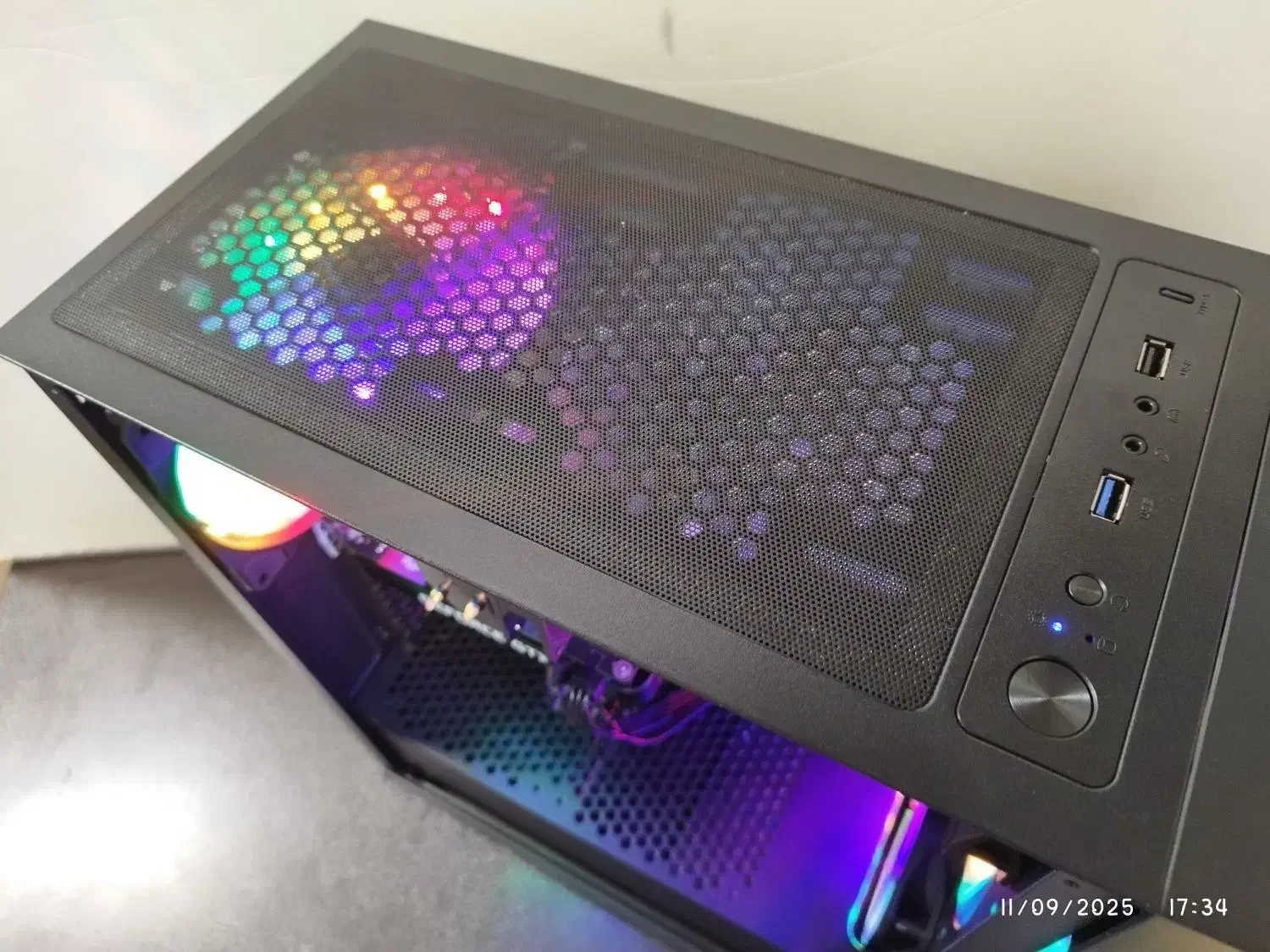 کیس گیمینگ نسل ۱۲  h610 RGB vga 1650 با ضمانت|رایانه رومیزی|تهران, جمهوری|دیوار
