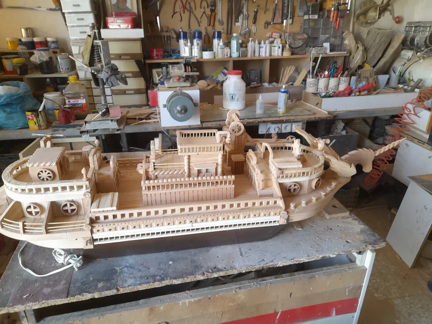 کشتی های  چوب ساخت|مجسمه، تندیس، ماکت|اراک, |دیوار