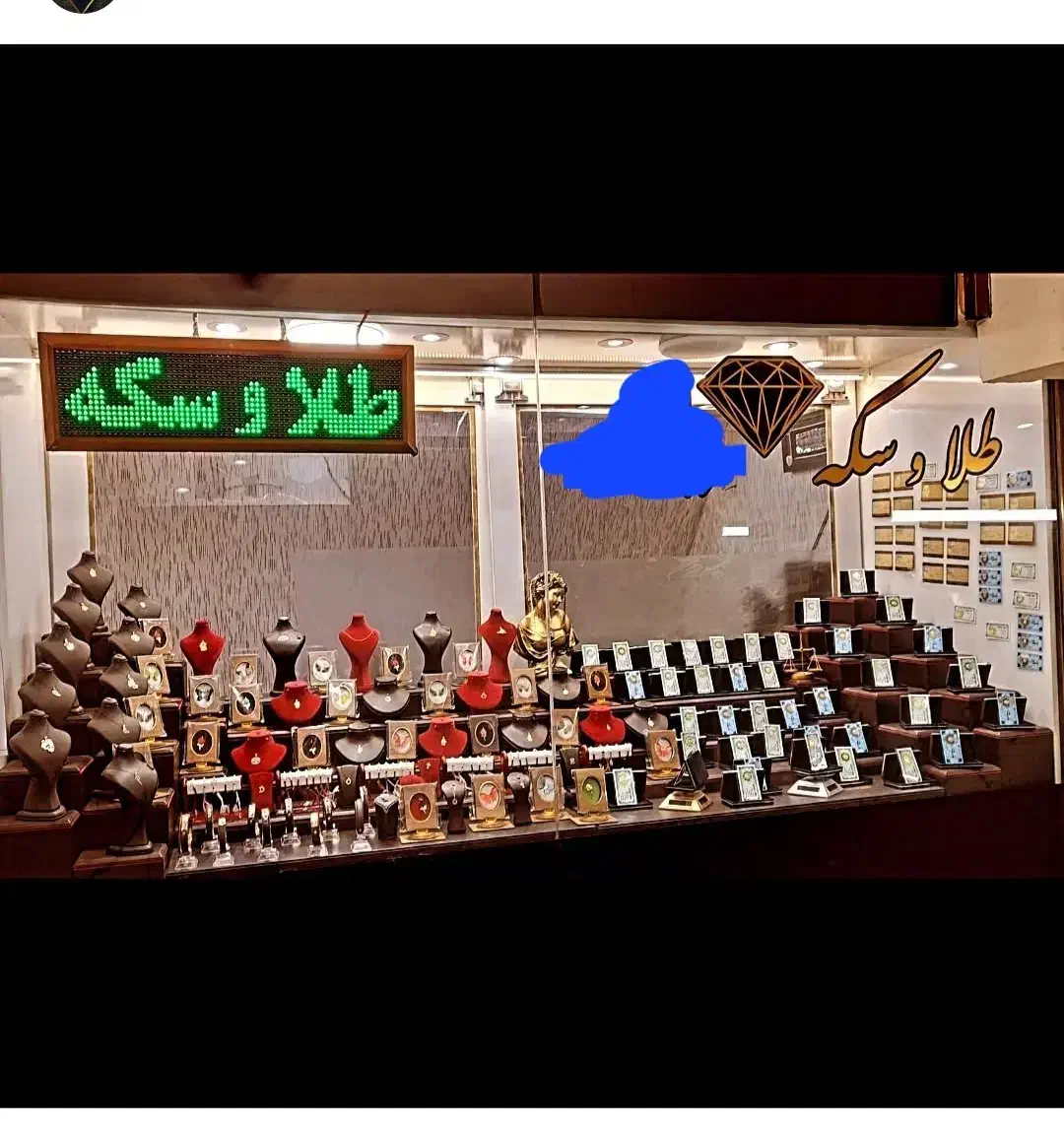 مانکن طلافروشی کامل|فروشگاه و مغازه|تبریز, |دیوار