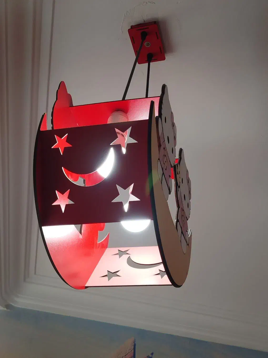 لوستر کیتی|لوستر و چراغ آویز|ایلام, |دیوار