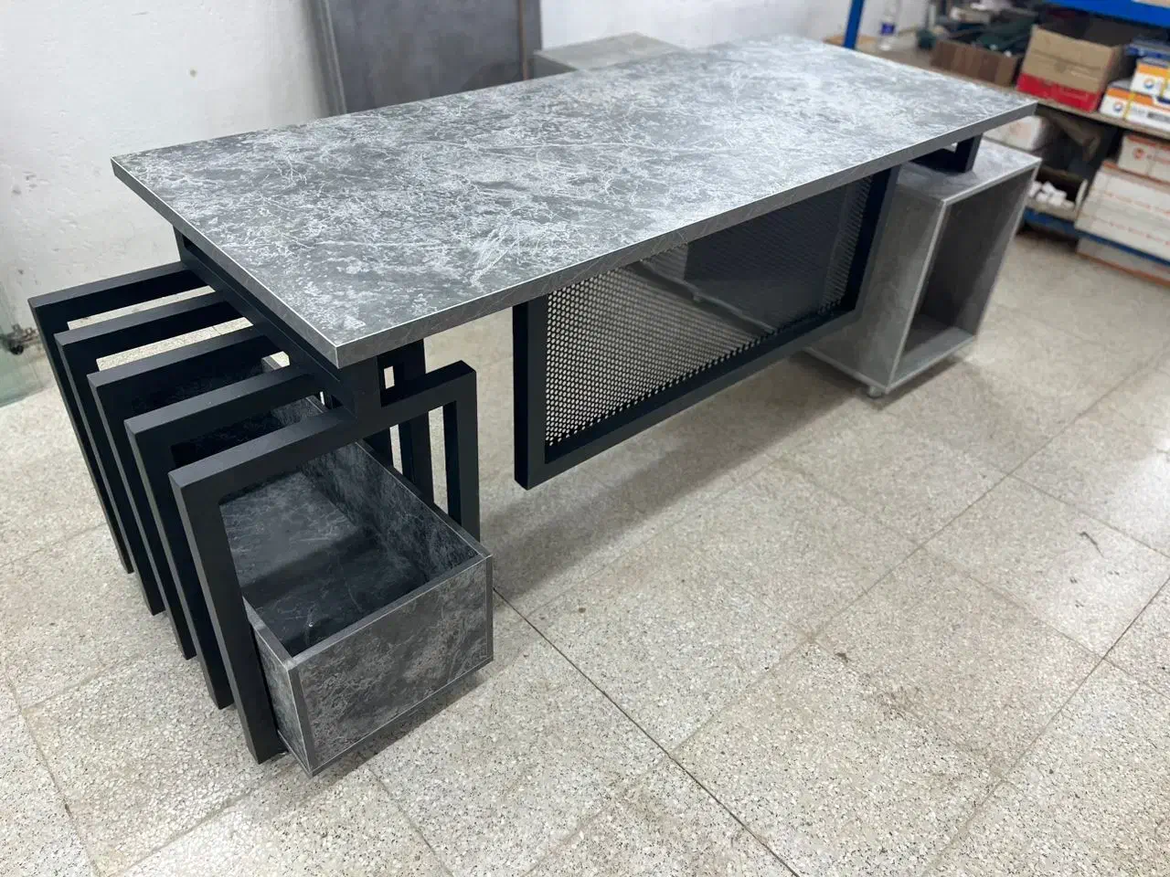 میز مدیریت ریاستی اداری جدید|مبلمان اداری|اصفهان, بابوکان|دیوار