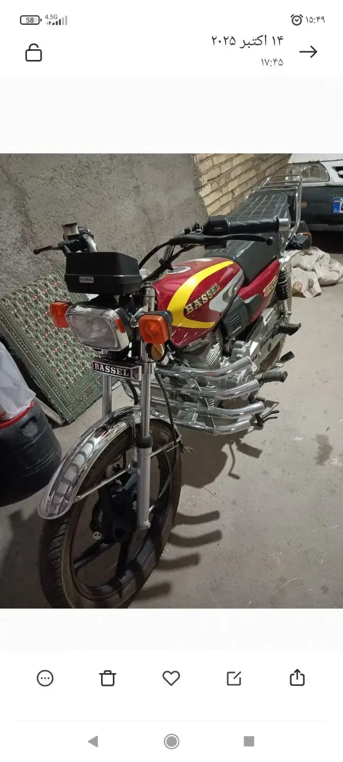 موتور 200 باسل|موتورسیکلت|کرانی, |دیوار