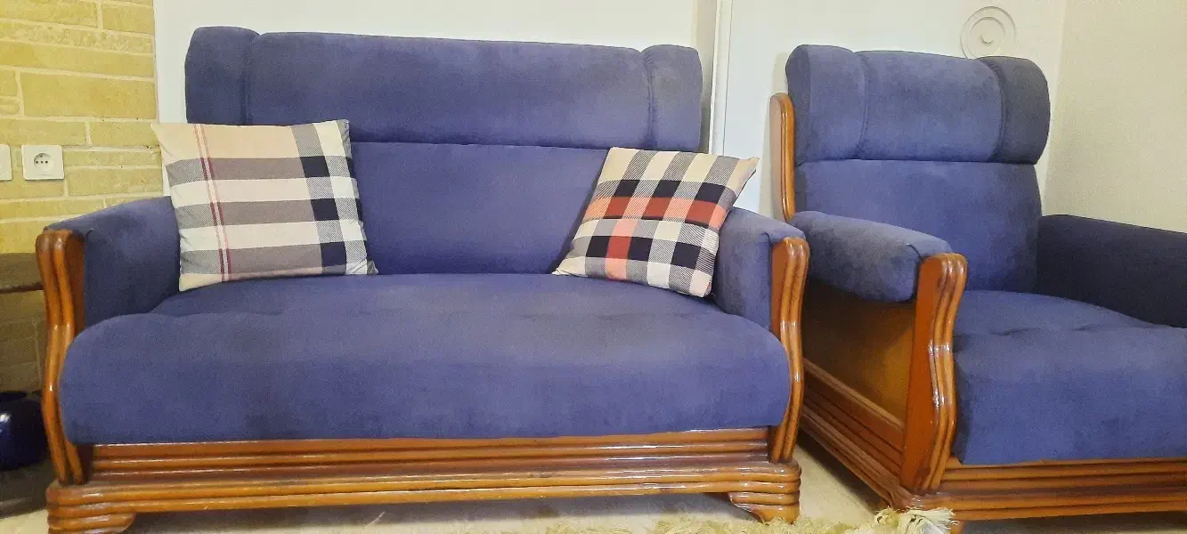 فروش مبل ۷ نفره|مبلمان خانگی و میز عسلی|شیراز, ابیوردی|دیوار