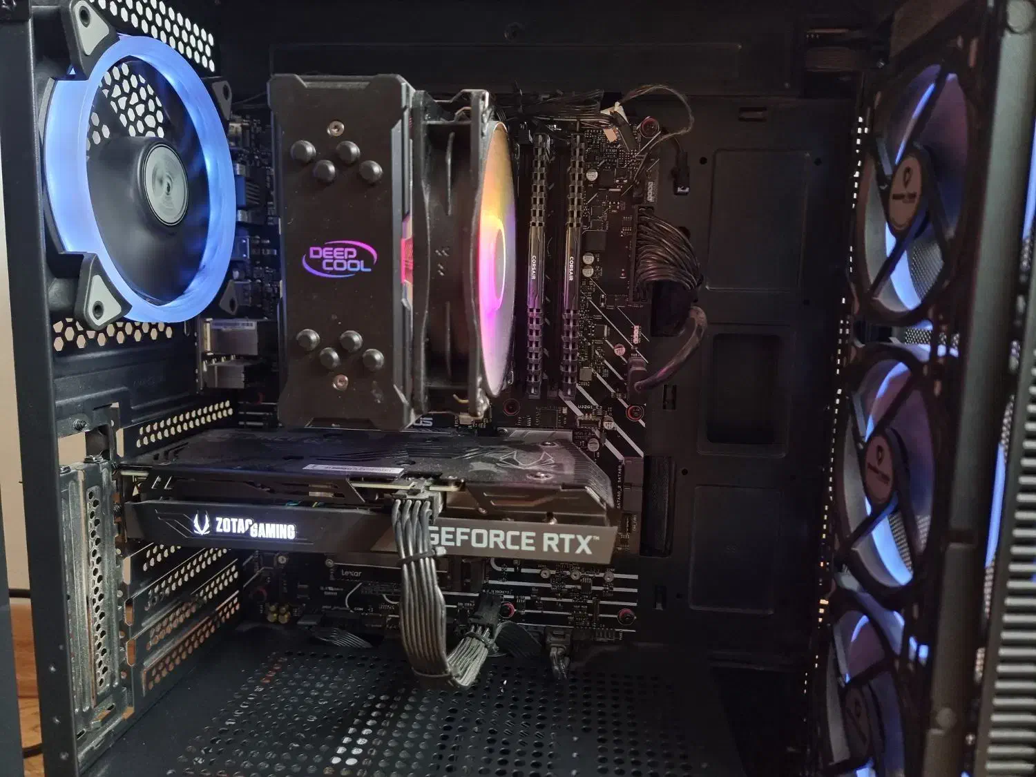 کیس گیمینگ RTX 3060 Ti و i5 13600KF کاملا سالم|رایانه رومیزی|اردبیل, |دیوار