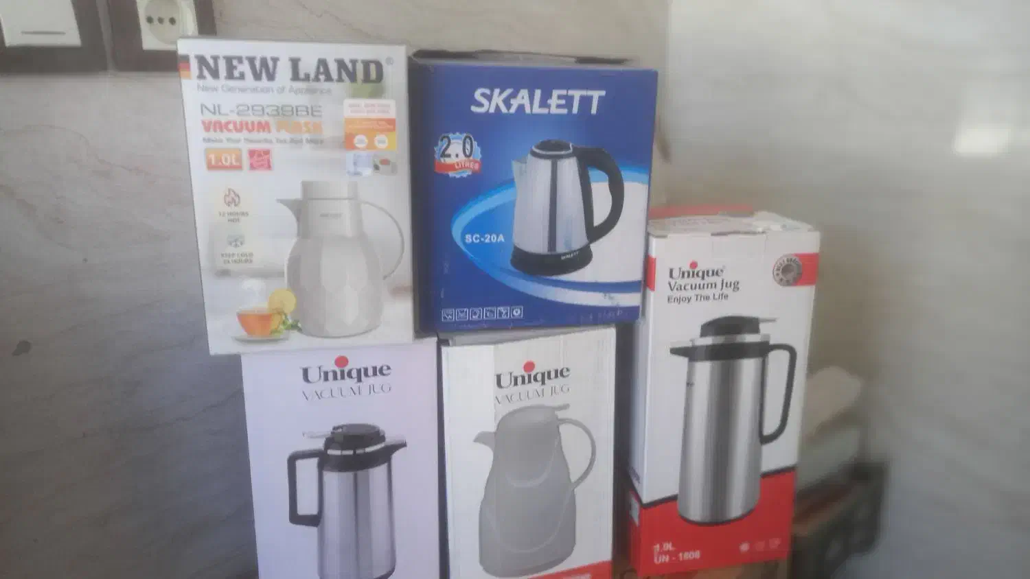 فلاکس و کتری برقی و استکان|ظروف سرو و پذیرایی|سیرجان, |دیوار