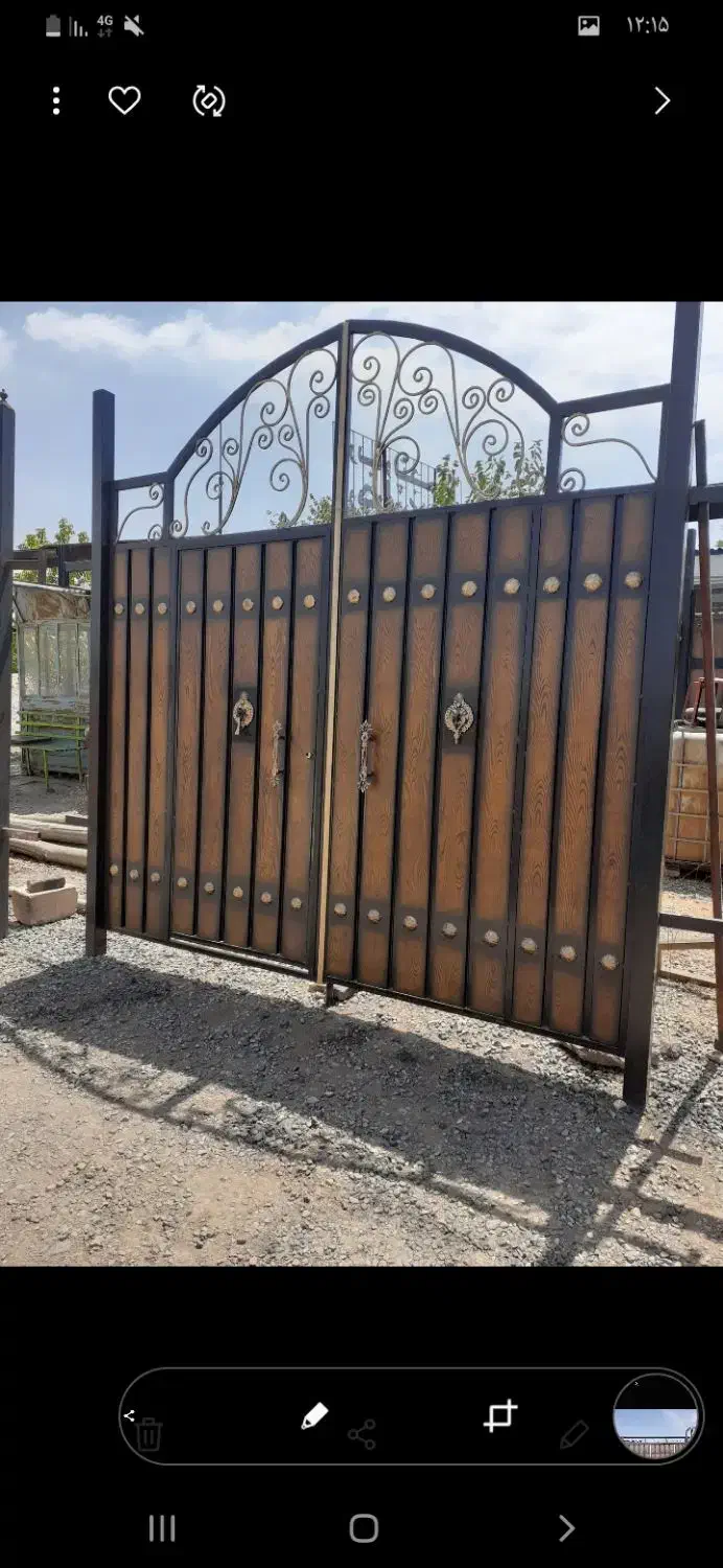 فروش انواع درب های ویلایی باغی|خدمات پیشه و مهارت|نظرآباد, شهرک آزادگان|دیوار