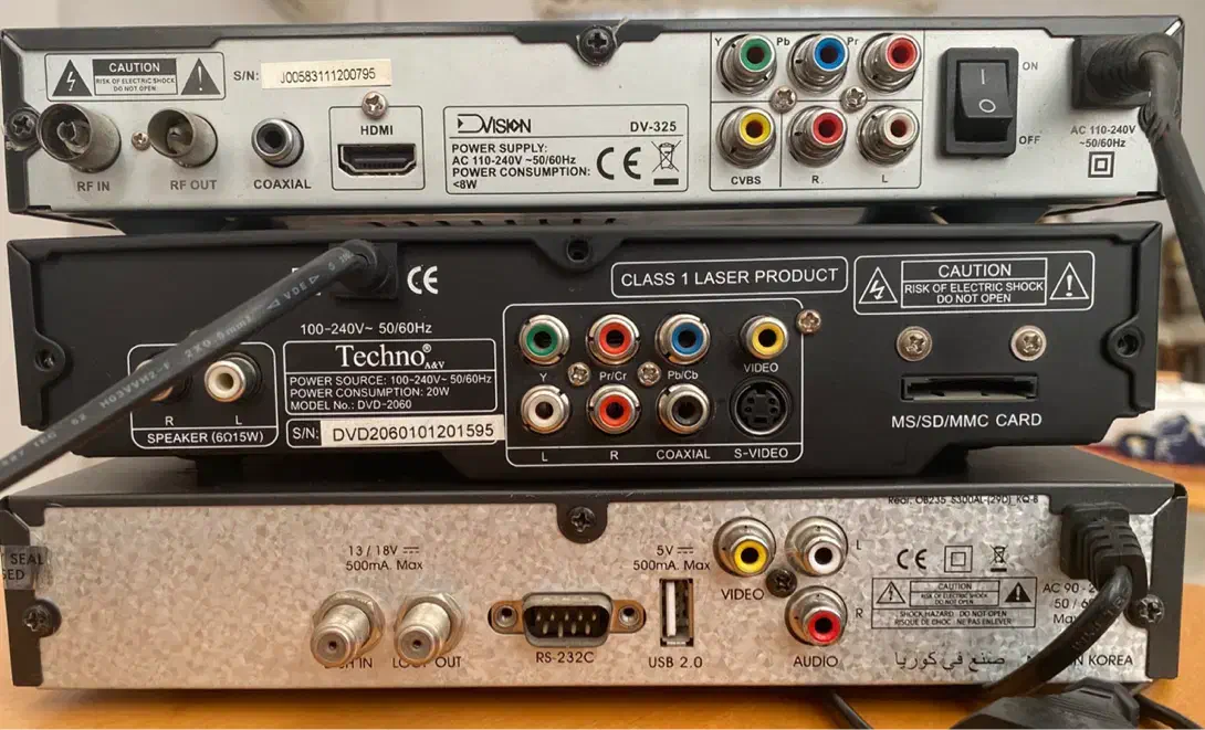 Dvd و گیرنده|پخش‌کننده DVD و ویدیو|ساری, |دیوار