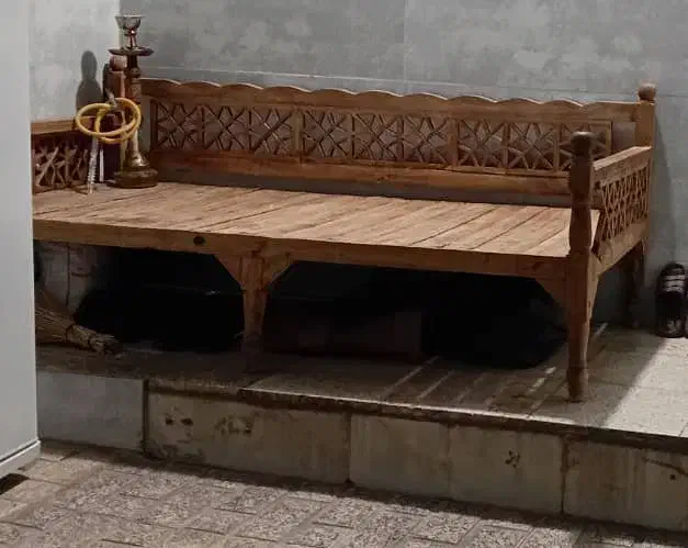 تخت چوبی|تخت و سرویس خواب|ماهدشت, |دیوار