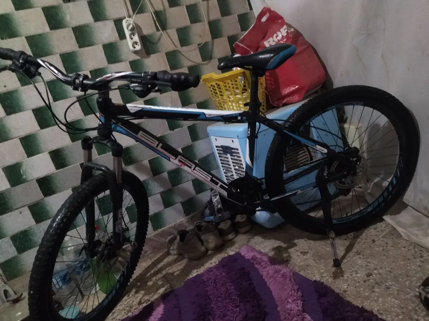 دوچرخه 26 ترمز دیسک روغن|دوچرخه، اسکیت، اسکوتر|نیشابور, خط کاشمر|دیوار