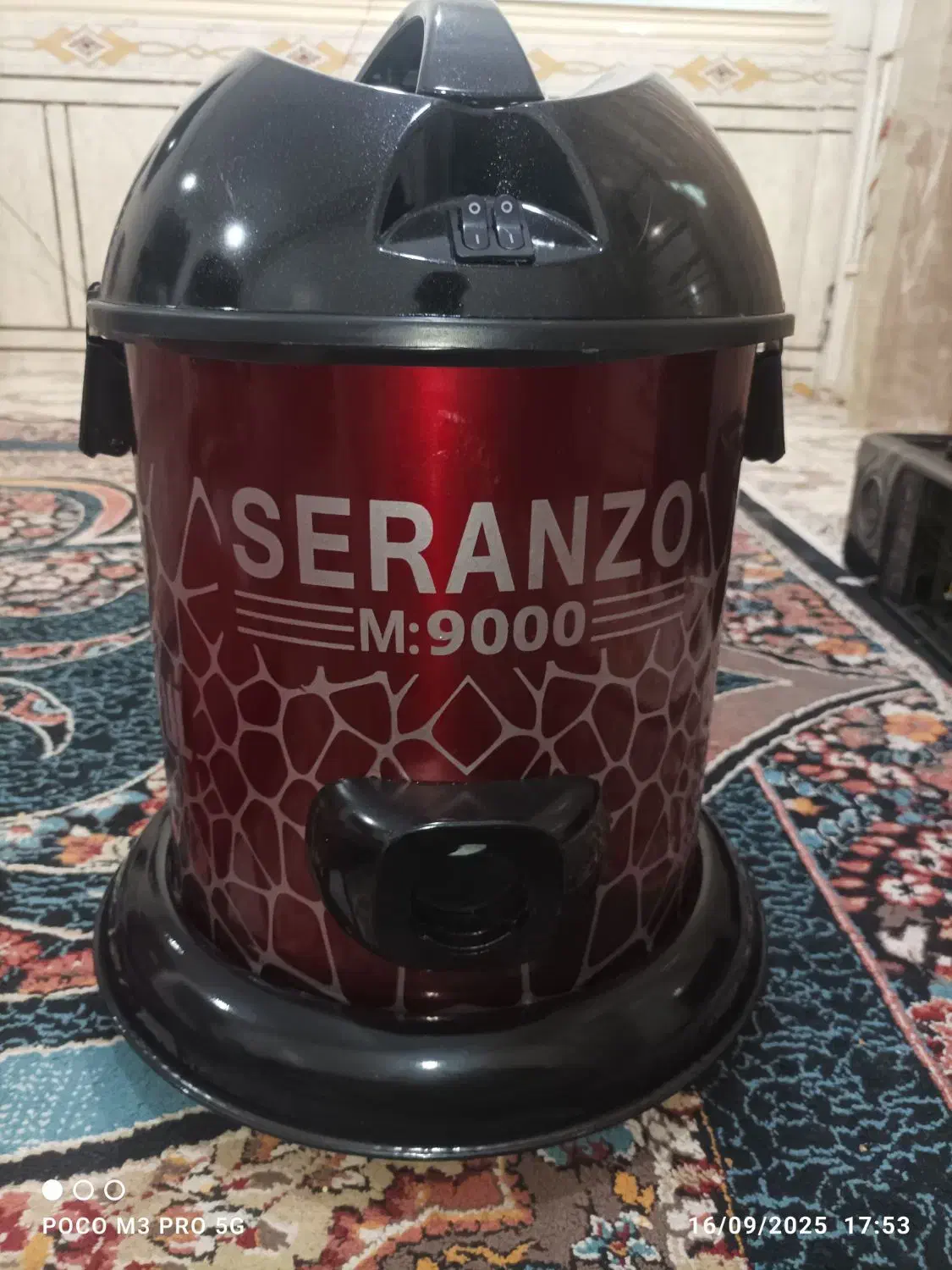 جارو برقی SERANZO M  SERANZO M-9000|جاروبرقی، جارو شارژی، بخارشو|اهواز, اسلام آباد شرقی|دیوار