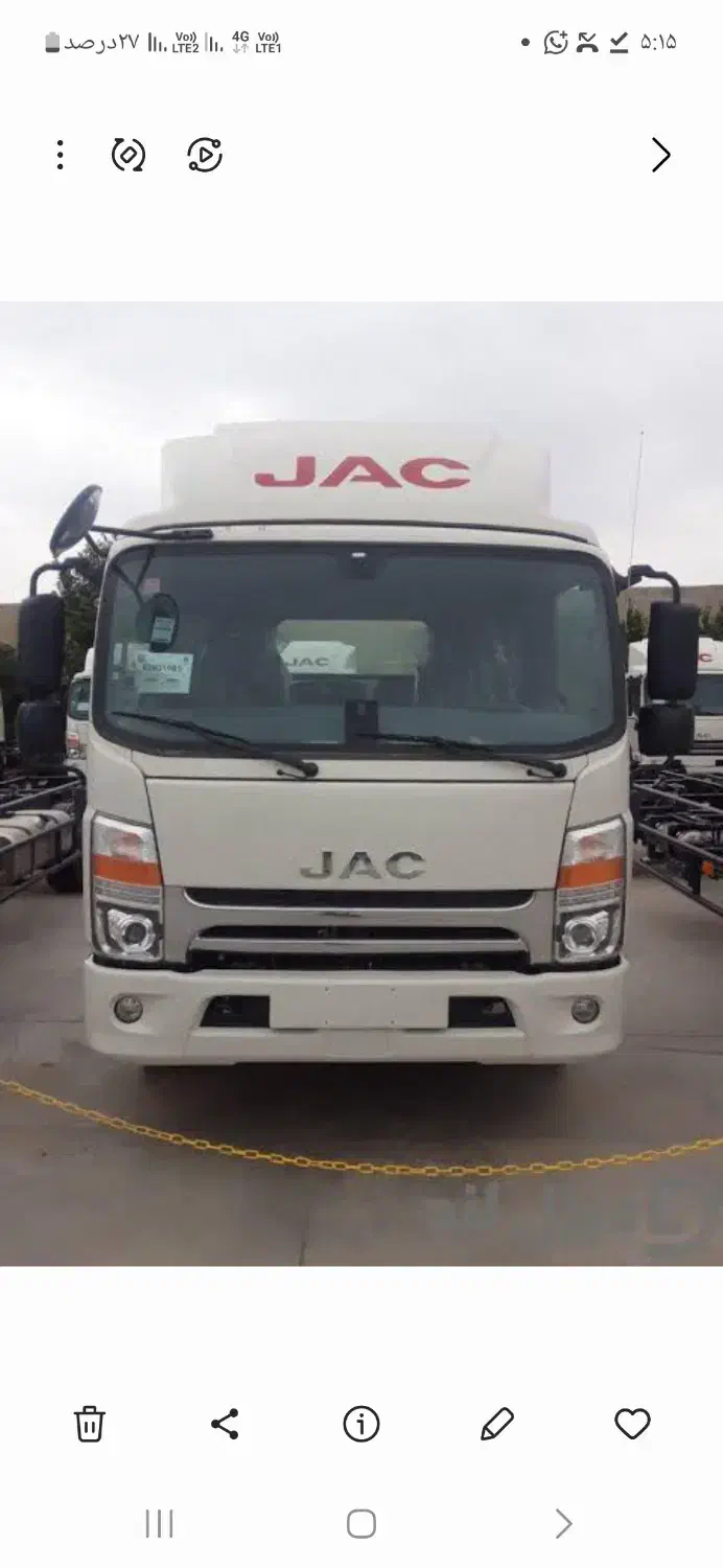 جک ۶ تن لیزینگی ۲۵۵۰ پیش پرداخت|خودرو سنگین|کرج, حصارک بالا|دیوار