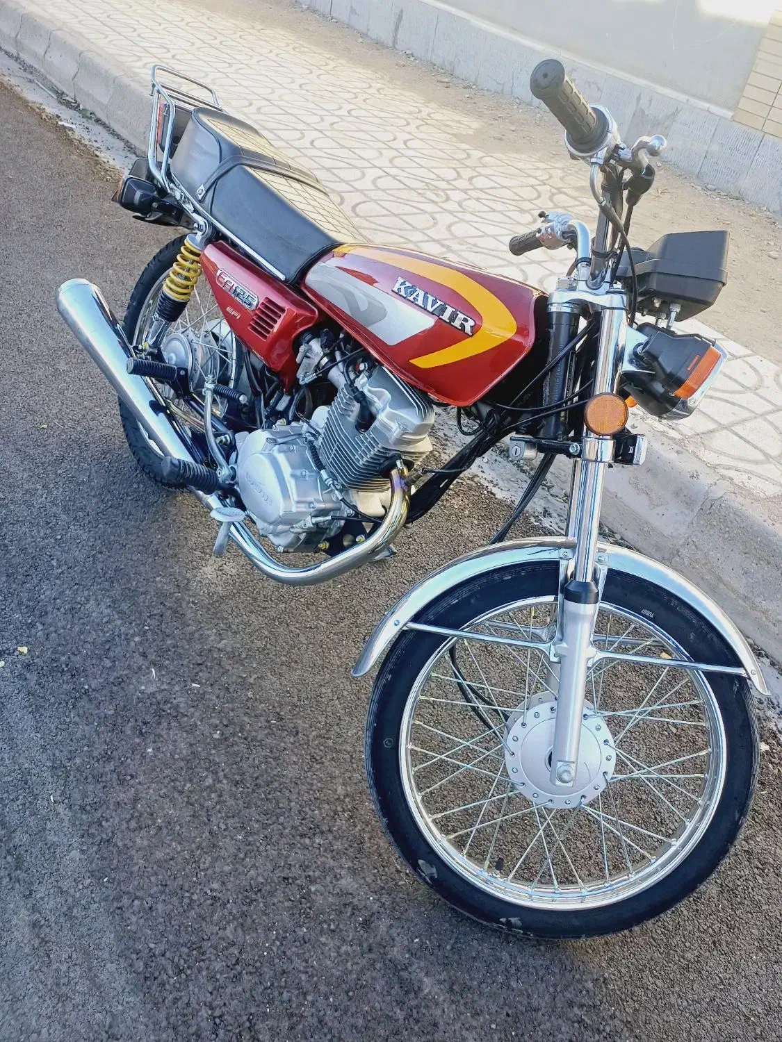 کویر1401کم کار درحد همه فابریک|موتورسیکلت|اسفراین, |دیوار