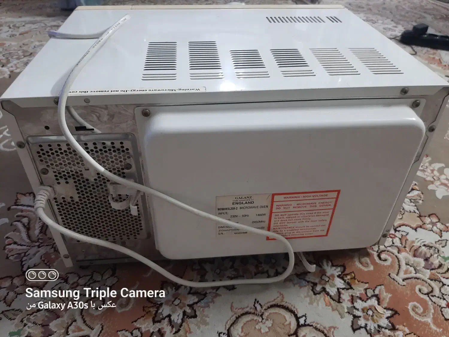 ماکروفر گالانز انگلیسی|اجاق گاز و لوازم برقی پختوپز|اصفهان, بهرامآباد|دیوار