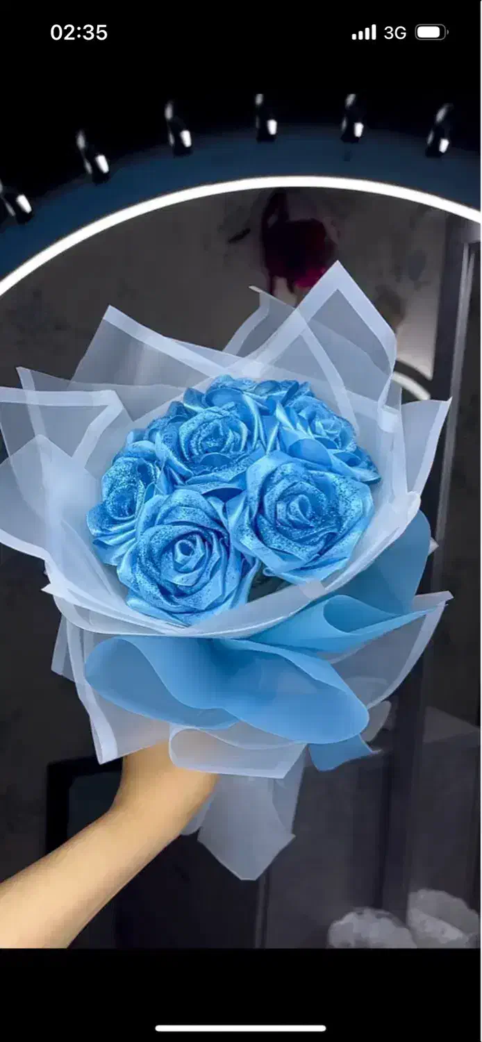 دسته گل روبانی/دسته گل عروس/باکس گل|گل مصنوعی|بوشهر, |دیوار