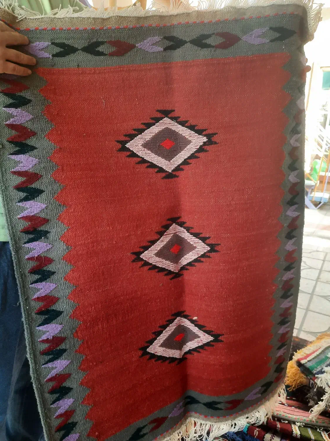 فرش سنتی دست بافت|فرش|فردوس (خراسان), |دیوار