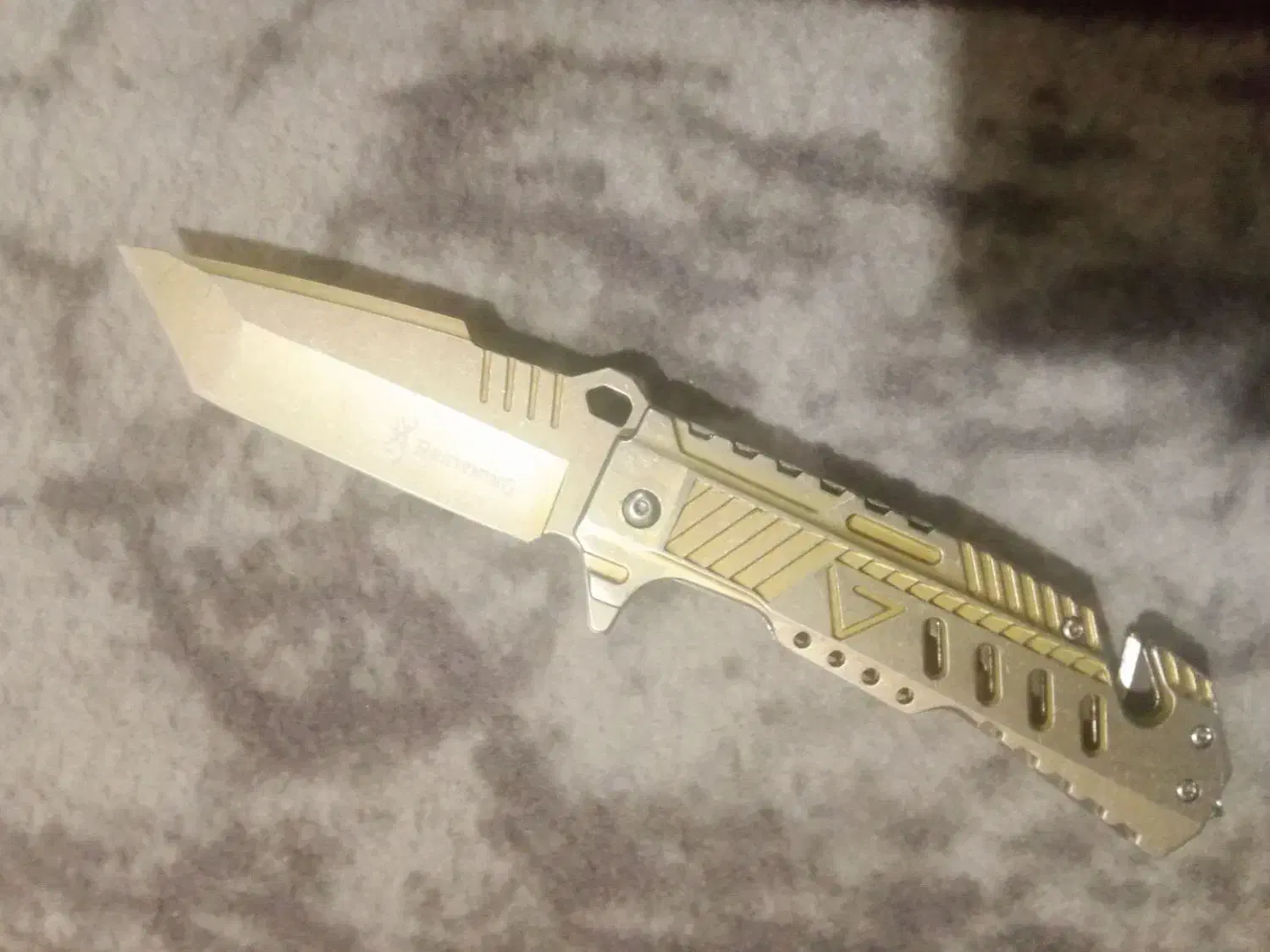 چاقوی تاشو برونینگ طلایی|ظروف پخت‌وپز|میاندوآب, |دیوار