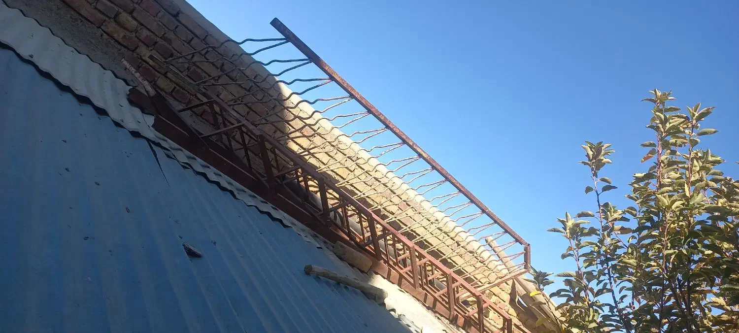 پله آهنی|مصالح و تجهیزات ساختمان|لالجین, |دیوار