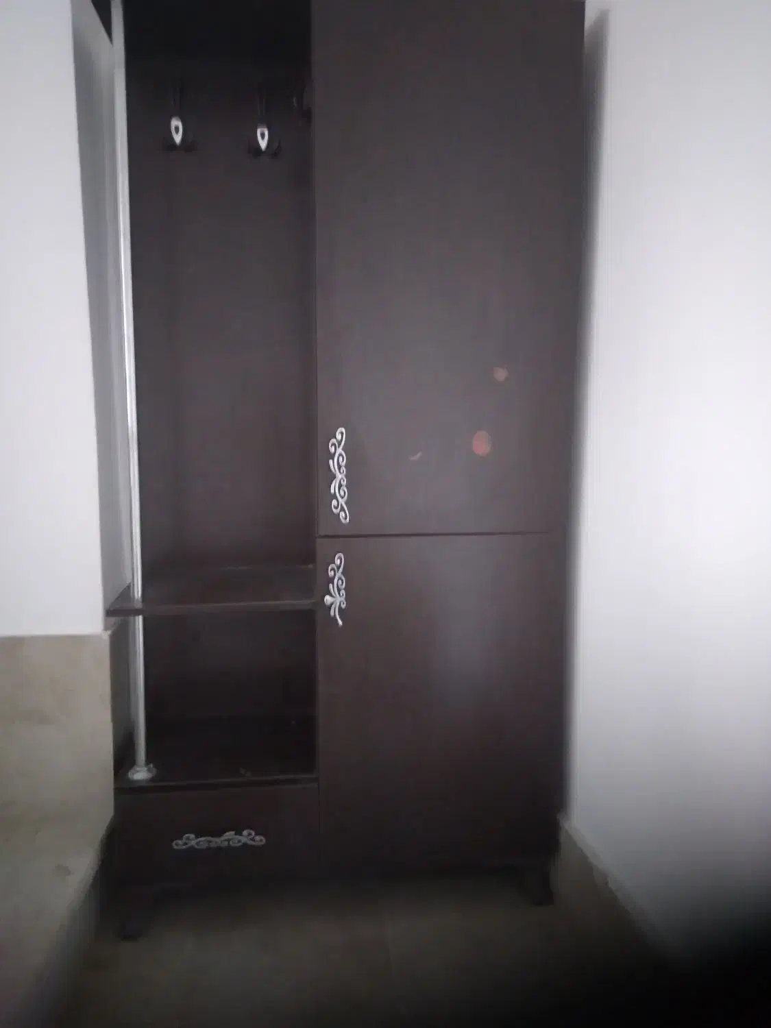 چا کفشی چوبی|جاکفشی، کمد، دراور|کومله, |دیوار