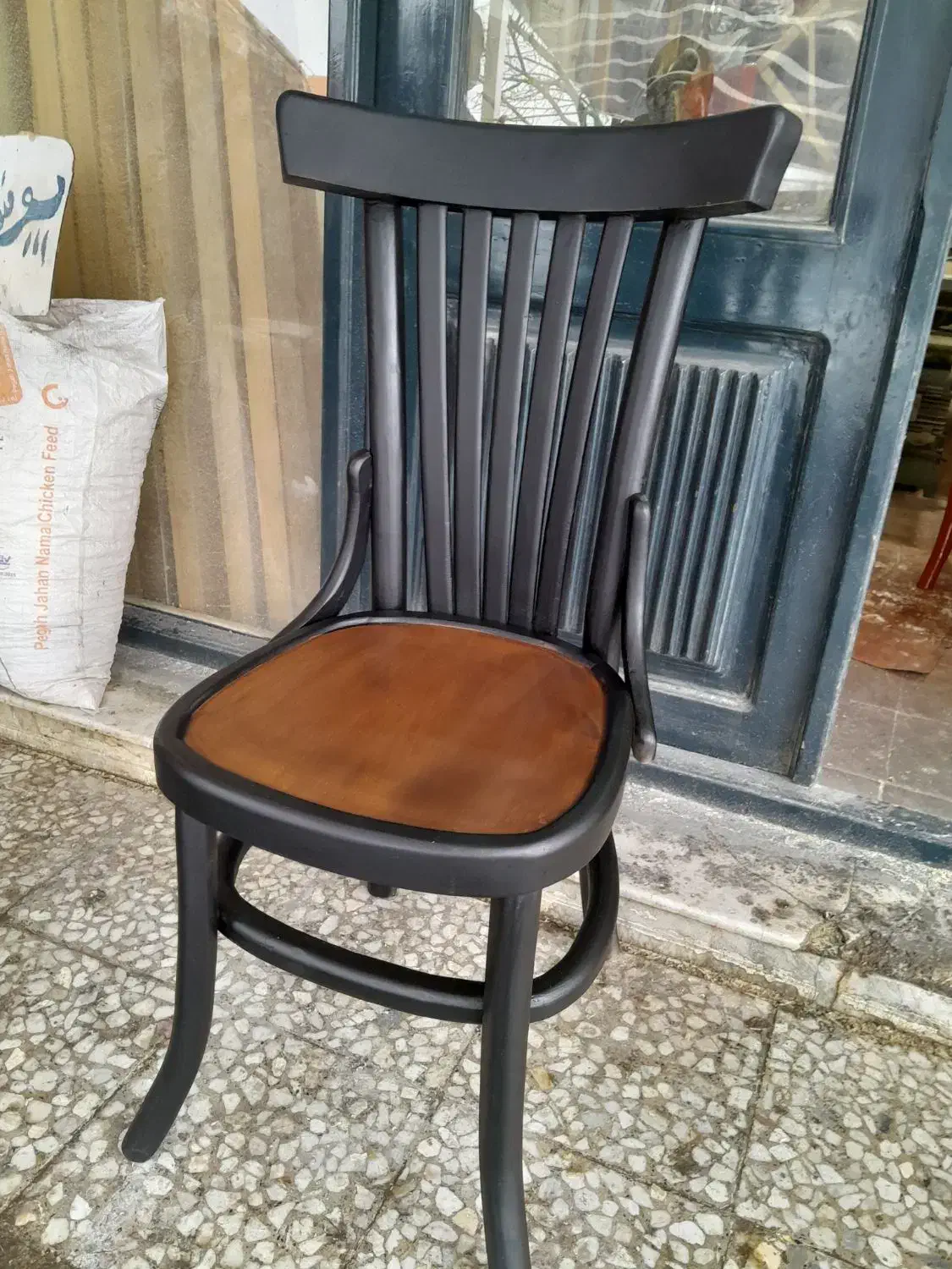 صندلی لهستانی تمام چوب دست ساز|صندلی و نیمکت|رشت, لاکان شهر|دیوار