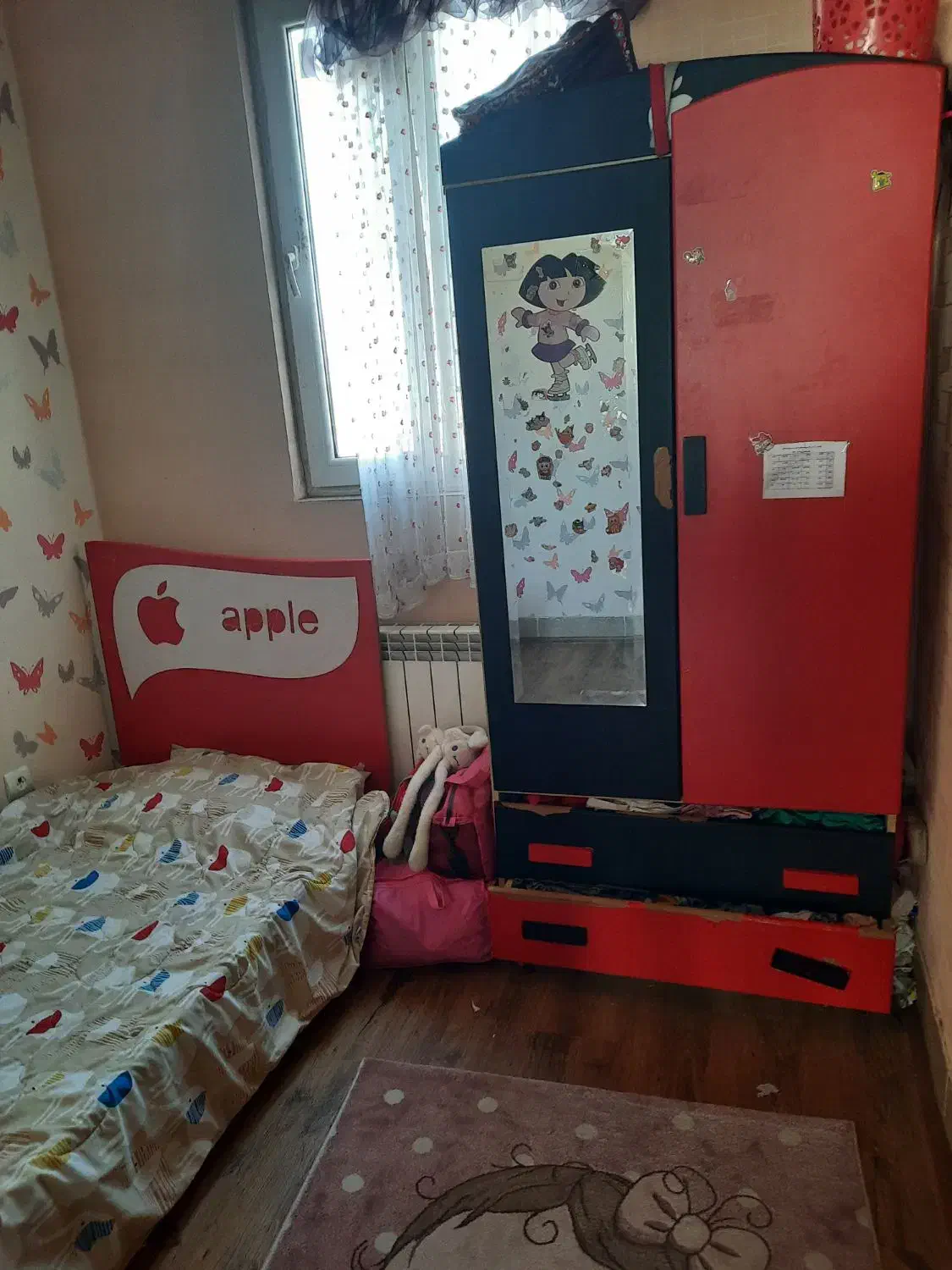 تخت و کمد نوجوان|تخت و سرویس خواب|بروجرد, |دیوار