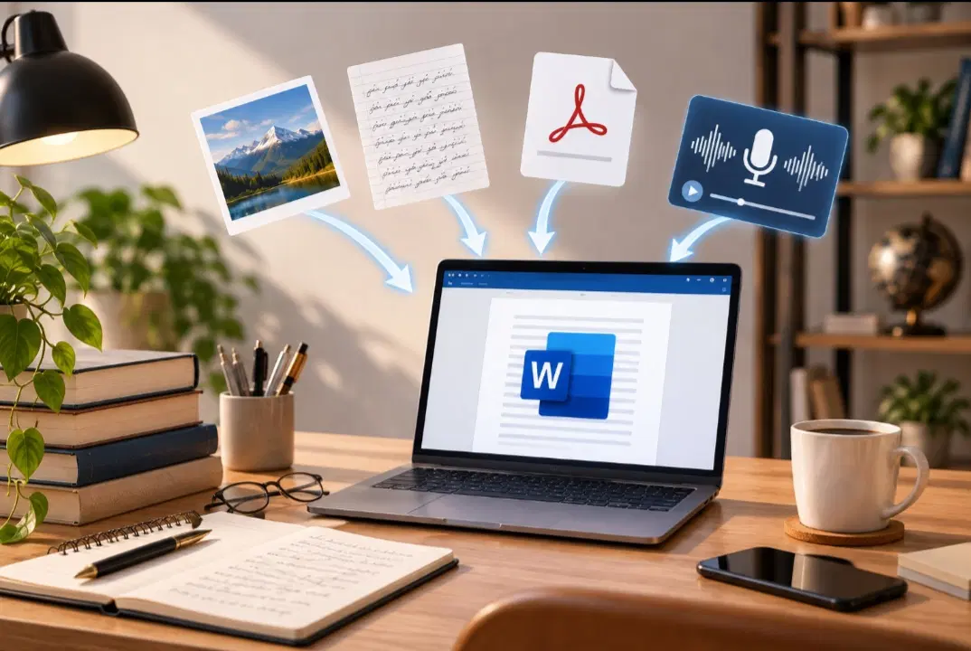 تایپ سریع و تبدیل عکس، PDF و فایل صوتی به Word|خدمات رایانهای و موبایل|تهران, امانیه|دیوار