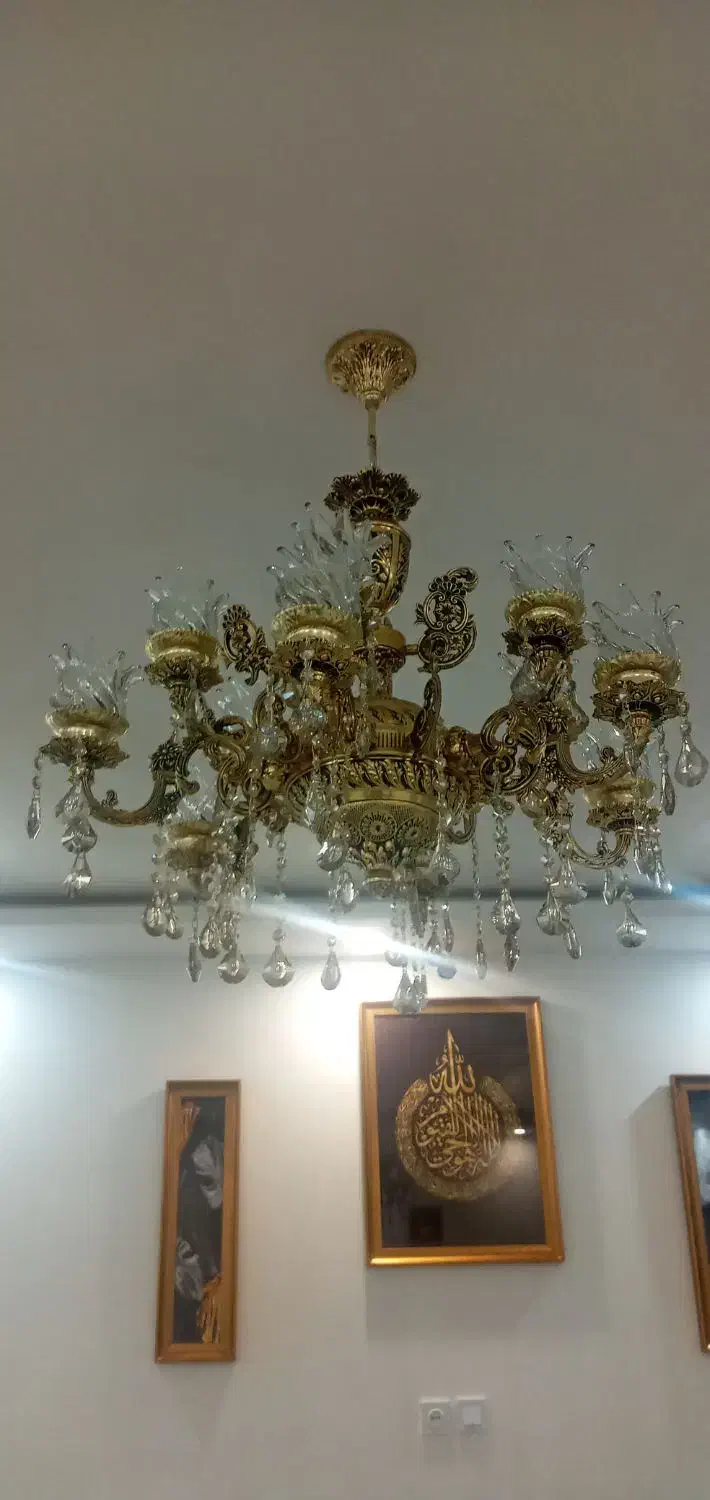 لوستر عالیجناب|لوستر و چراغ آویز|سبزوار, طبرسی (جعفرآباد)|دیوار