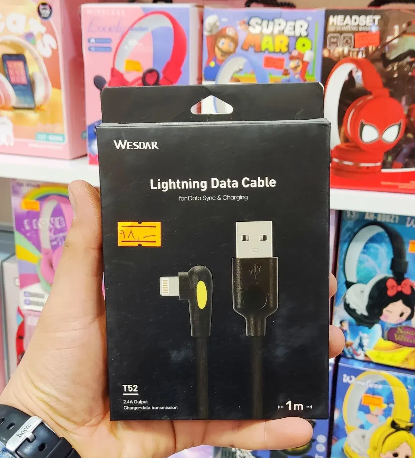 کابل شارژ آیفون اپل USB با گارانتی شرکتی|لوازم جانبی موبایل و تبلت|کرج, گوهردشت|دیوار