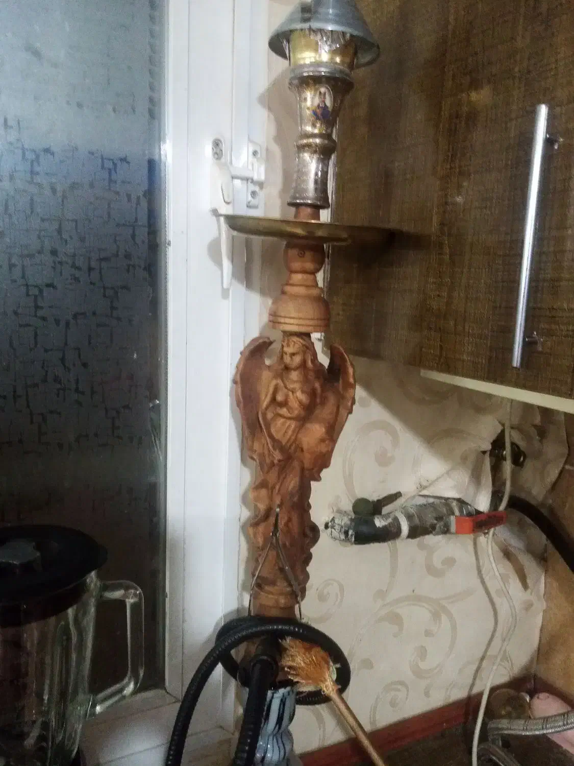 قلیون چوب گردو|کلکسیون و سرگرمی|گلبهار, شهر جدید گلبهار|دیوار