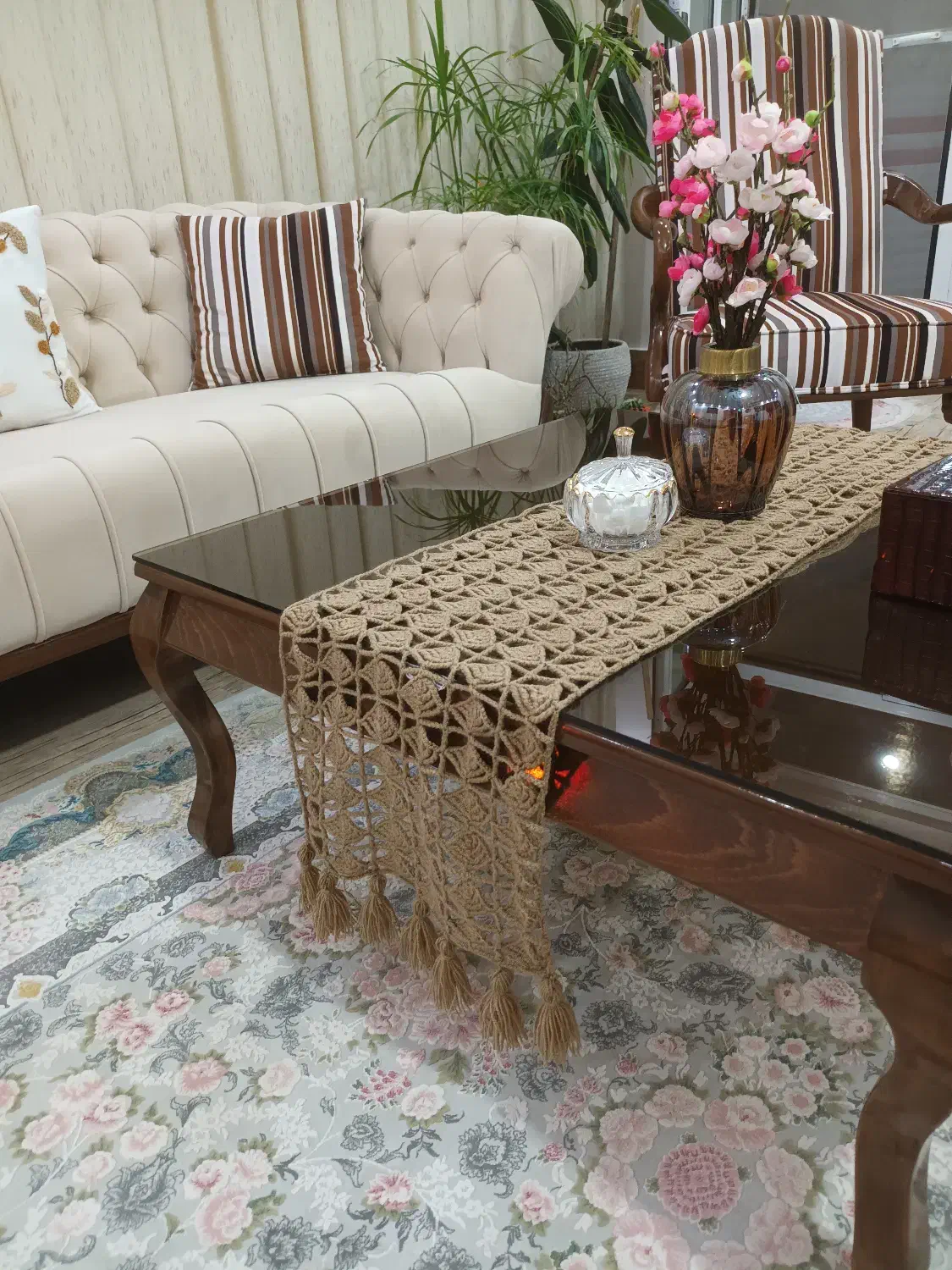 رانر|پرده، رانر، رومیزی|خوی, |دیوار