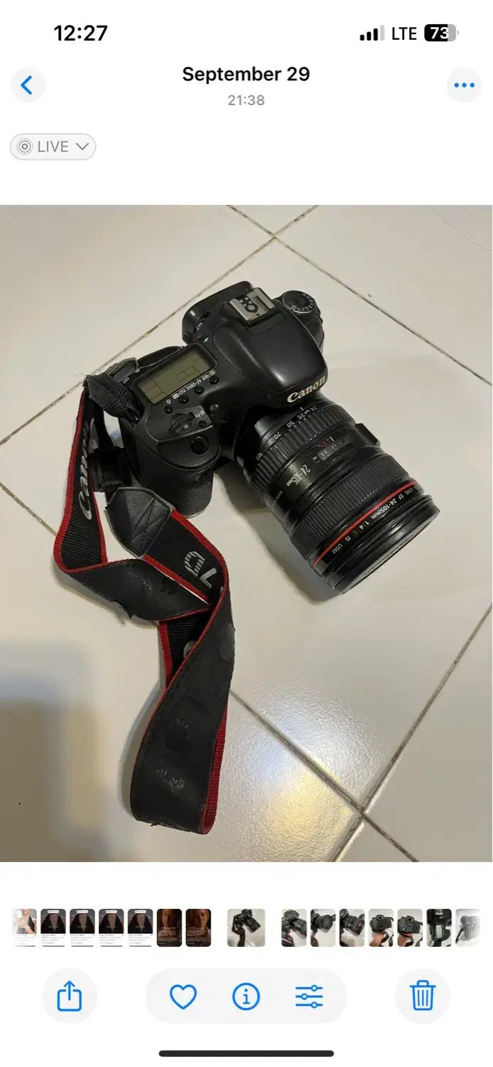 دوربین canon 7D. به همراه لنز 24-105|دوربین عکاسی و فیلم‌برداری|تهران, مجیدیه|دیوار