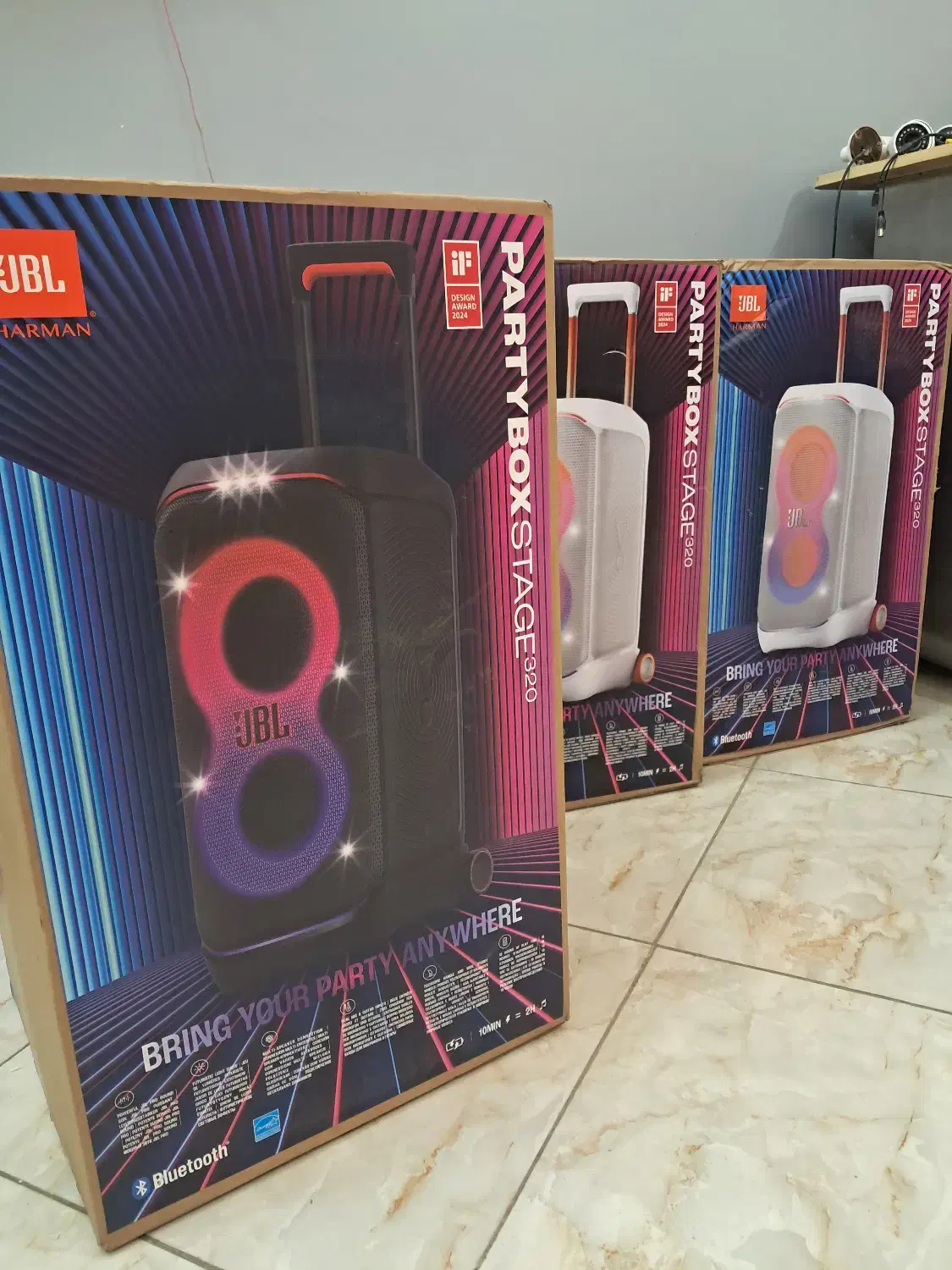 Jbl partybox stage320|پخش‌کننده همراه|اراک, |دیوار