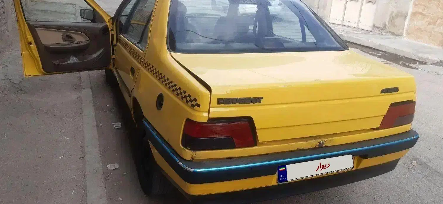 تاکسی پژوگردشی تعمیرموتورکلی مدل۹۶|خودرو سواری و وانت|کرمانشاه, |دیوار