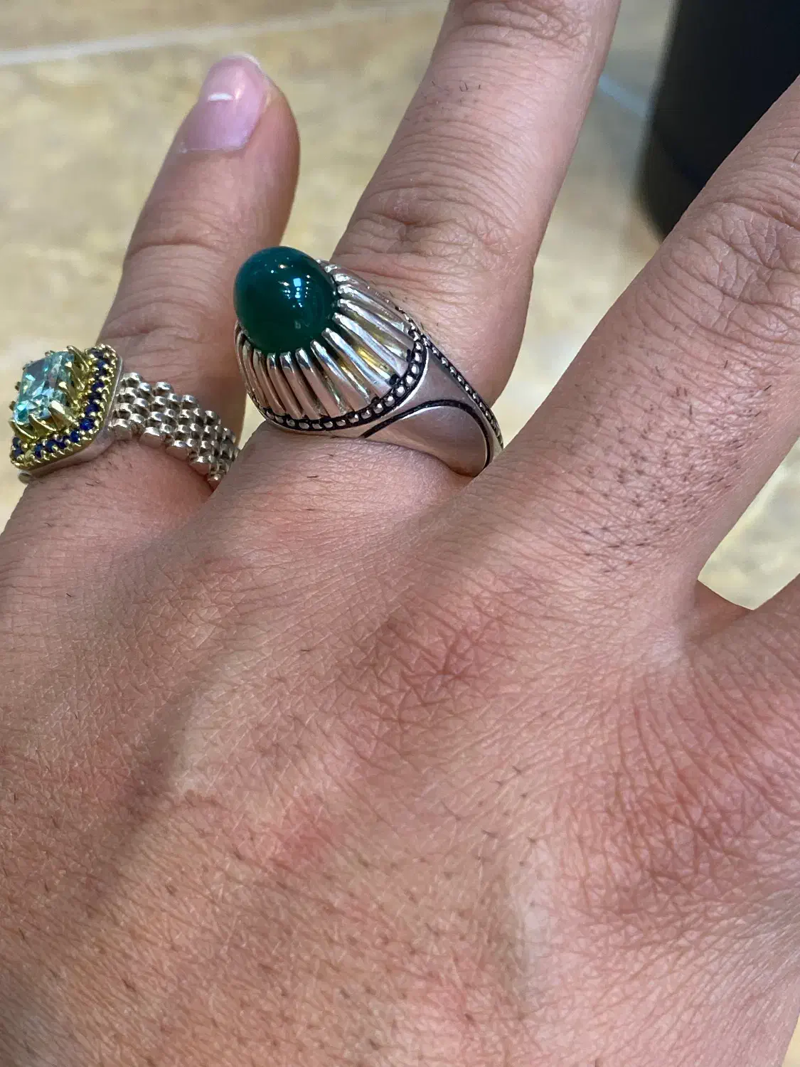 نقره انگشتر نقره ۹۲۵|جواهرات|رباطکریم, رباطکریم|دیوار