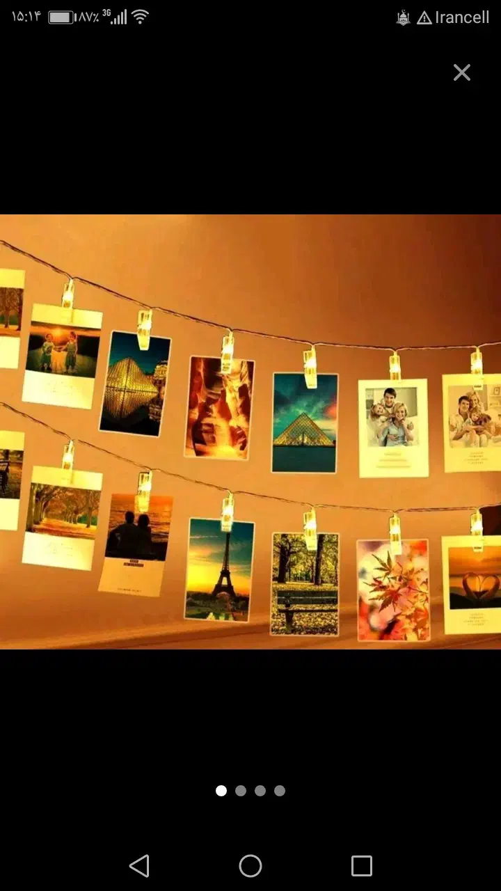 ریسه لامپ|ریسه و چراغ تزئینی|اصفهان, شهشهان|دیوار