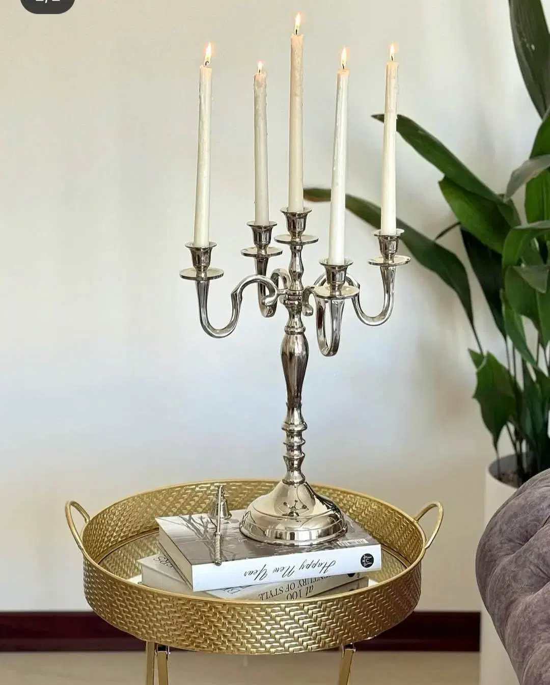 شمعدان|لوستر و چراغ آویز|اصفهان, شهید رجایی|دیوار