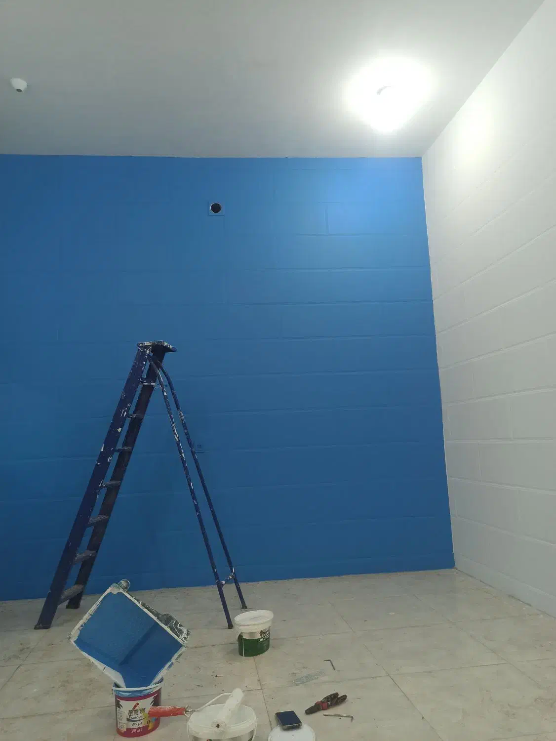 نقاشی و رنگآمیزی حرفهای ساختمان و وسایل|خدمات پیشه و مهارت|میبد, |دیوار