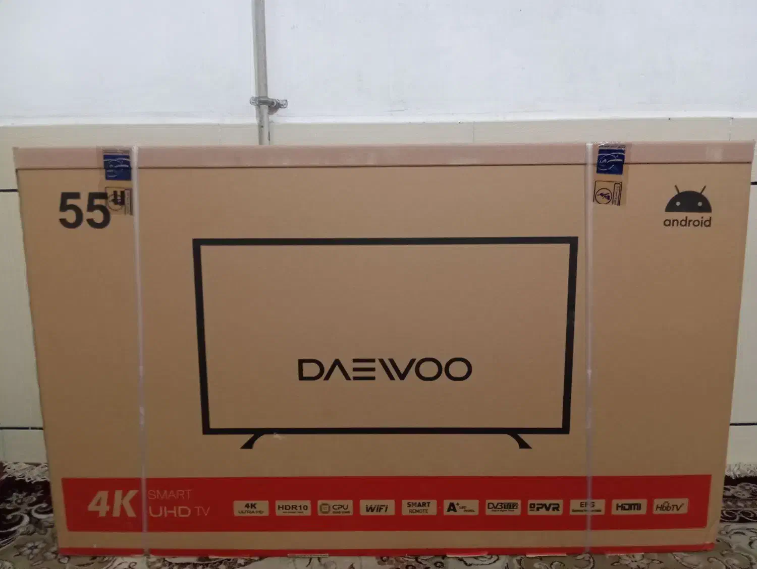 2 عدد تلویزیون دوو . ضمانت 3ساله|تلویزیون و پروژکتور|دزفول, |دیوار