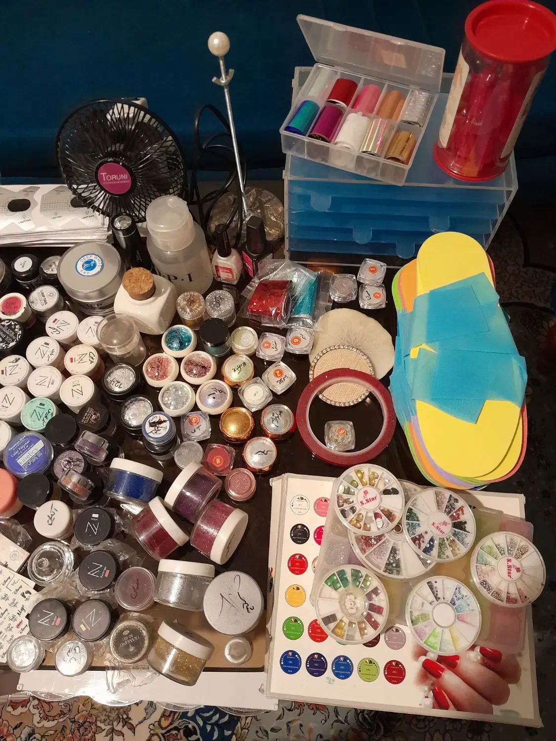 وسایل کاشت و طراحی ناخن|آرایشی، بهداشتی، درمانی|تهران, جیحون|دیوار