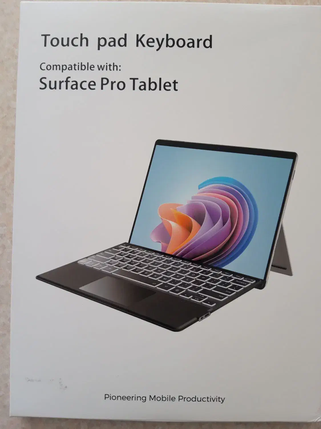 کیبورد و قلم سرفیس پرو 8تا11 بلوتوثی آکبند|قطعات و لوازم جانبی رایانه|یزد, |دیوار