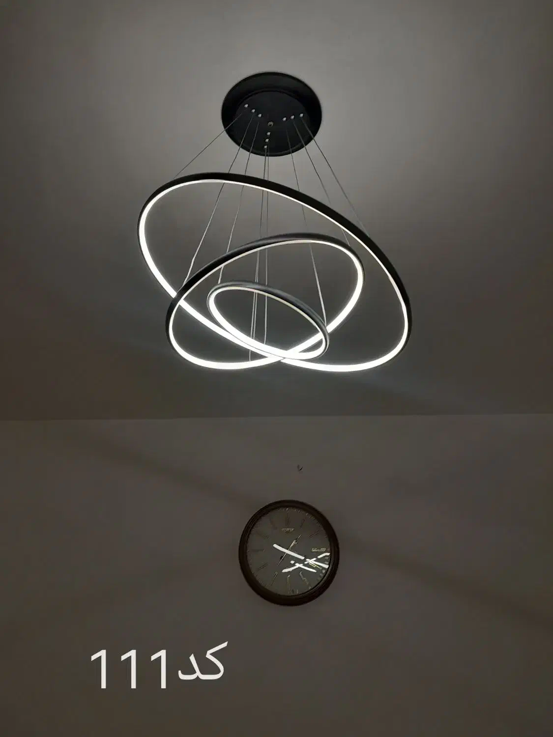 لوستر مدرن کد111. ریموت دار برند زیمور کلاسیک|لوستر و چراغ آویز|مشهد, حضرت حجت|دیوار