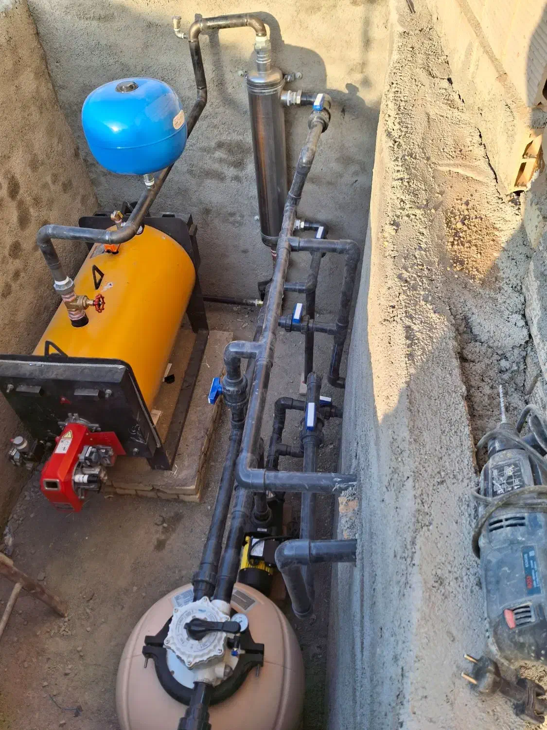 تاسیسات استخر وموتورخانه|خدمات پیشه و مهارت|پاکدشت, پاکدشت (مامازند)|دیوار