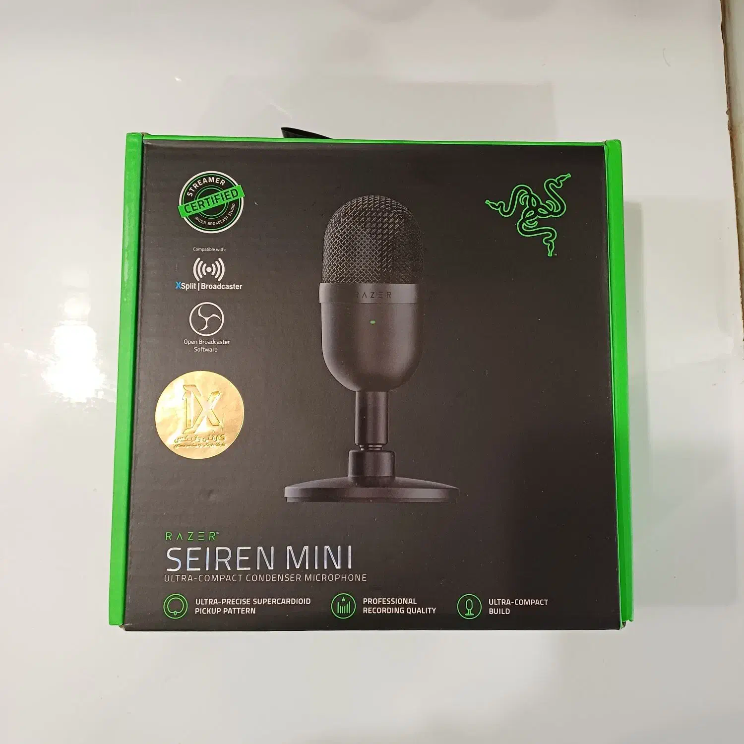 میکروفون فراحرفه‌ای ریزر seiren mini|قطعات و لوازم جانبی رایانه|قم, الغدیر|دیوار